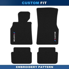For BMW i8 2013-2020 Quality Black Velour Carpet Car Floor Mats Liners picture