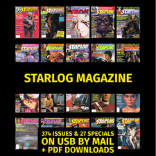 Starlog Magazine Complete Archive 374 Issues + 27 Specials on USB + Bonus picture