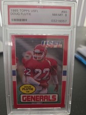 1985 Topps USFL - Doug Flutie #80 (RC) picture
