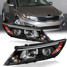 For 2014-2015 Kia Optima Pair Headlights Halogen Headlamps Projector Left+Right picture