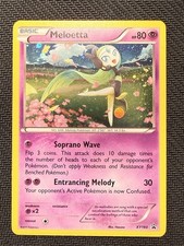 Meloetta XY193 XY Holo picture