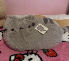 GUND Pusheen The Cat Plush 16” Large 2019 Grey  RARE  With Tags picture