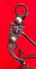 NICE Handmade HALF BREED CALIFORNIA BIT By FIGUEROA  BROS. Cowboy Vaquero Bit picture