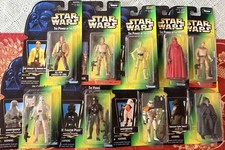 = 9 Figures =Hasbro 1995-96 Star Wars  @The Power of the Force @ picture