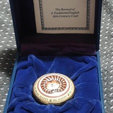 Halcyon Days Cat Trinket Box W/ Certificate picture