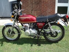 CB400 FOUR TANK DECALS CANDY ANTARES RED 1977 CB400F 400/4 picture