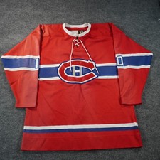 Mitchell & Ness Authentic Montreal Canadiens 1972-73 Lefleur #10 Jersey Size 56 picture
