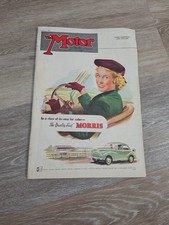 The Motor Magazine April 9 1952 Morris Cover British Cars Vintage Motoring #2617 picture