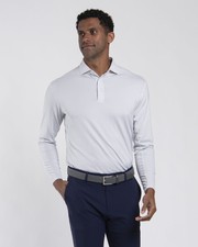 KJUS Men's Soren Stripe Long-Sleeve Polo (L) picture