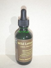 Wild Lettuce Tincture: Organic, Strong & Effective Pain Relief, Soothes Nerves. picture