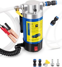 Oil Extractor Pump, 12V 100W Self-Priming Electric Fluid Transfer Pump for Engin picture