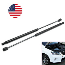 2PC Car Black Front Hood Gas Struts Lift Support Shock For Lexus Rx350 2010-2015 picture