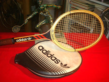 Adidas Ilie Nastase Wooden Tennis Racket picture