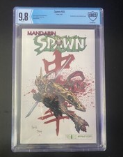 Spawn #165 CBCS 9.8 (2007) - 1st app & origin of Mandarin Spawn White Pages picture