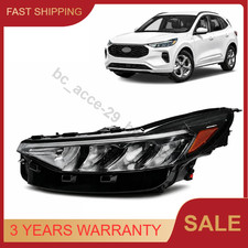 Left Driver Side LED Headlight Assembly for 2023 2024 2025 Ford Escape picture