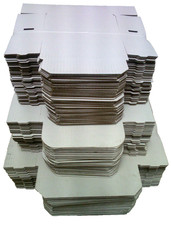 10x4x2 White Corrugated Shipping Mailer Packing Boxes 10