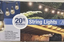 Feit Electric 130V 20' 10 Lights Incandescent String Light Set picture