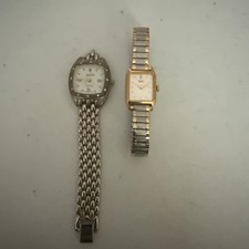 Untested Vintage 2  Ladies Watches : Novelle Diamond Japan Movt  & Seiko Seidel picture