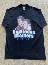 Vintage Righteous Brothers Shirt Mens XL 1997 Tour 35th Anniversary USA FOTL picture