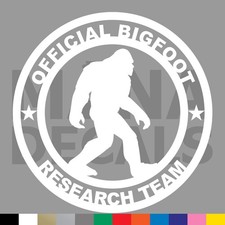 OFFICIAL BIGFOOT RESEARCH TEAM Vinyl Die Cut Decal Sticker - Big Foot Sasquatch picture