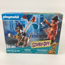 Playmobil Scooby Doo 70710 Adventure With Ghost Clown Building Playset 2021 picture