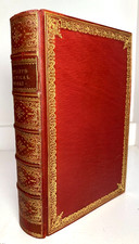 1919 SHELLEY COMPLETE POEMS RIVIERE & SON RED MOROCCO LEATHER FINE BINDING picture
