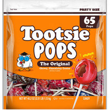 Tootsie Pops, Assorted Peanut Free and Gluten Free Lollipops, 65 Count picture