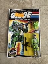 G.I. Joe Sci-Fi Laser Trooper 1986 MOC 36 Back Card Sgt Slaughter Offer Vintage picture
