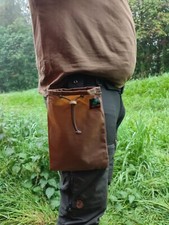 Bigfoot Canvas Co Bushcraft Foraging Belt Pouch Waxed Canvas Belt Pouch picture