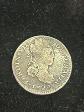 SASA 1820 Nuevo Guatemala Silver Real picture