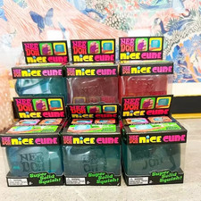 Schylling NeeDoh Nice Cube & Glitter Cube Sensory Fidget Toy Stress Relief Gift picture