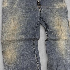 Vintage Levi's 550 Orange Tab Jeans Mens 36 Blue Denim Y2K picture