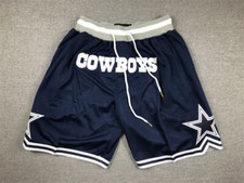 Dallas Cowboys NFL Men Deep Blue Pockets stitched Shorts Size US picture