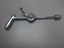 RICHARDS 11-0300 VINTAGE MANUAL STAINLESS BONE DRILL picture