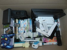 Huge Video Game Lot Nintendo Wii Playstation 4 GBA XBOX 360 MISC LOT BOX 36 LBS picture