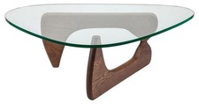 Modern Isamu Noguchi coffee table in walnut wood (solid wood) #3009 (free ship) picture