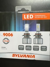 Sylvania 9006 LED Power Sports Fog Headlights Pair Set 2 Bulbs 9304 picture