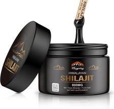 Shilajit Pure Himalayan Organic Resin - 800mg Gold Grade Shilajit Resin with Ful picture