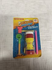 Vintage Tootsie Toy Mr. Bubbles Lotsa Ways Blowing Bubbles Set New Vtg 1993 picture