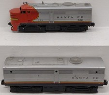 Lionel 223 Vintage O Santa Fe Alco AB Diesel Engine Set picture
