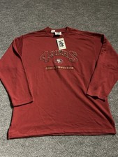 Vintage San Francisco 49ers Light Embroidered Sweatshirt Lee Sport NWT picture
