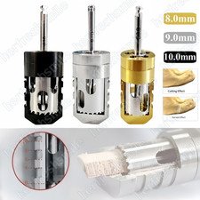 3Size Dental Harvest Drill Half Moon Collector Trephine Drill SLT 8/9/10mm picture