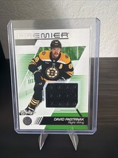 2025-26 Upper Deck Premier David Pastrnak Game-Used Jersey #88 FAST SHIPPING picture