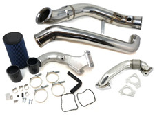 Bridge and Intercooler Pipe Kit, 2011-2016 Duramax 6.6L LML W/ Up pipe picture