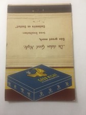 Vintage Matchbook Box Cover Matchcover Good Night Book picture