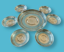 Webster 7-pc Sterling Silver Bonbon Nut Bowl Set picture