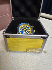 Invicta Sea Hunter  Men's Quartz Chronograph Date 200m Yellow Strap w/ Box picture