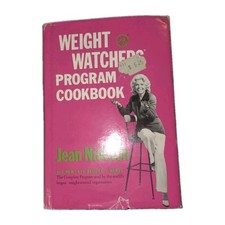 Vintage 1975 Weight Watchers Program Cookbook Jean Nidetch 11th Print Hard Cover picture