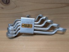 NOS Duro Metal Indestro Klip Tite Set 835-5K 5 Piece Wrench Set Offset Box End picture