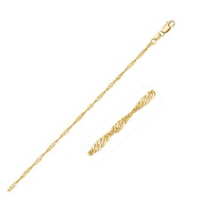 10k Yellow Gold Singapore Chain (1.50 mm) picture